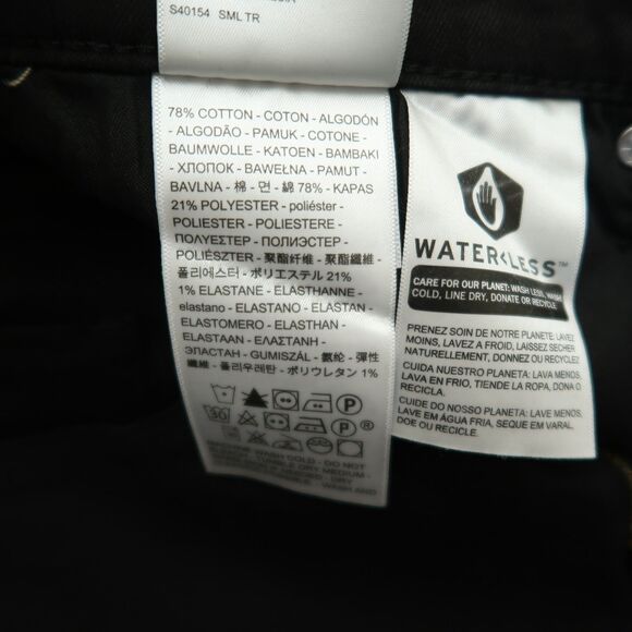 Levi's Jeans Women's Size 4M Black Mid-Rise Classic Straight Denim 29" Inseam - Picture 11 of 16